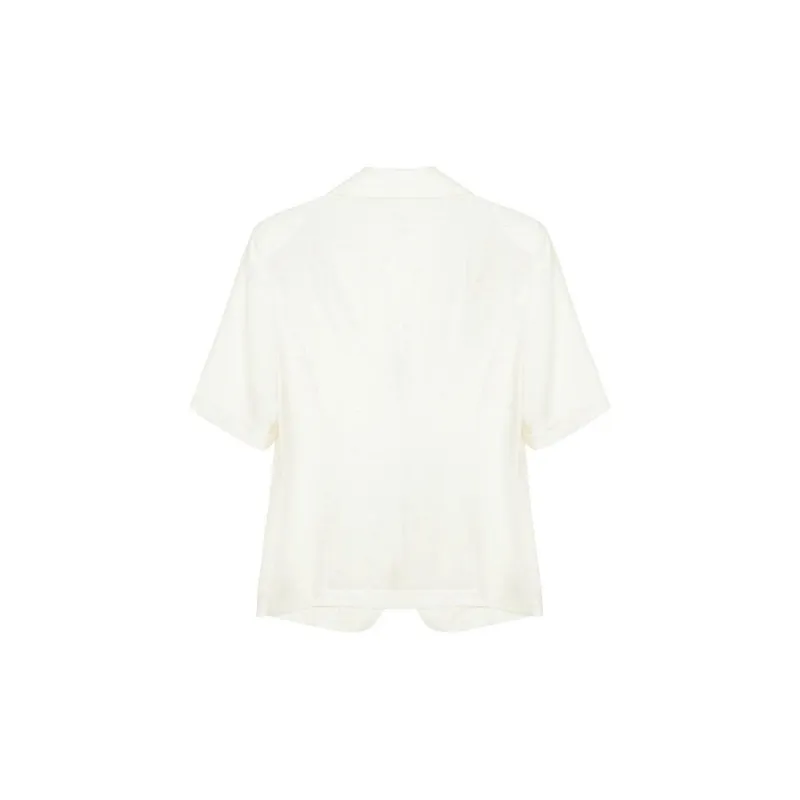 Still Quiet Business Suit Women's White-1