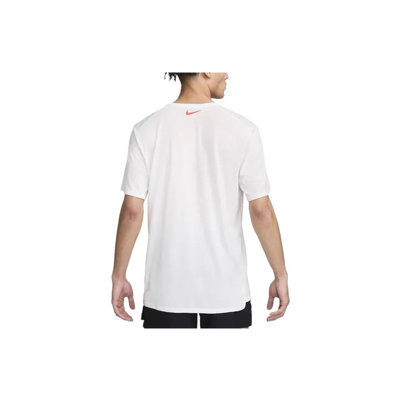 Nike Dri Fit Rise 365 T Shirt Men's Summit White-1