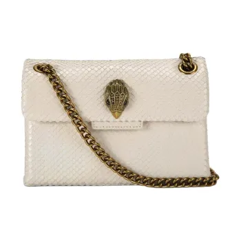 Kurt Geiger London Leather Shoulder Bag Crossbody Bag Mini Women's White