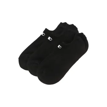 Champion Ankle Socks Unisex 3 Pack Black