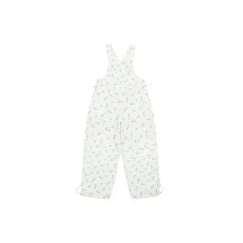 MostwantedLab Vintage Flower Overalls Unisex