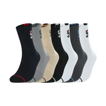 FILA Mid Calf Socks Men's 7 Pack