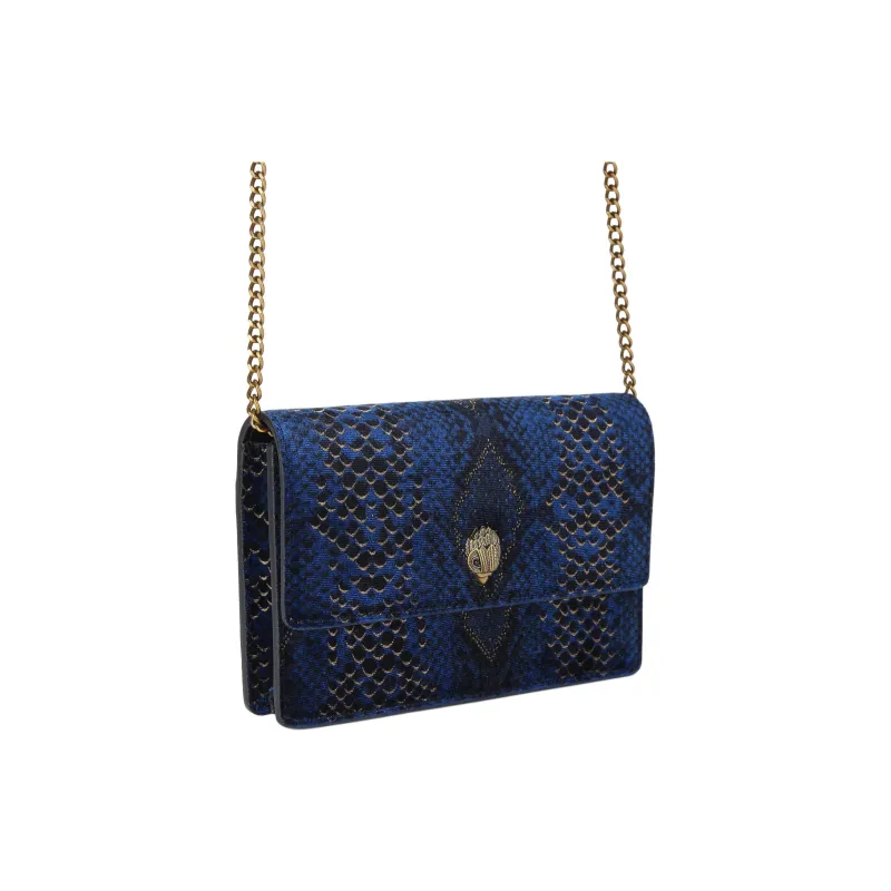 Kurt Geiger London Velvet Shoulder Bag Crossbody Bag Extra Mini Women's Marine Blue-1