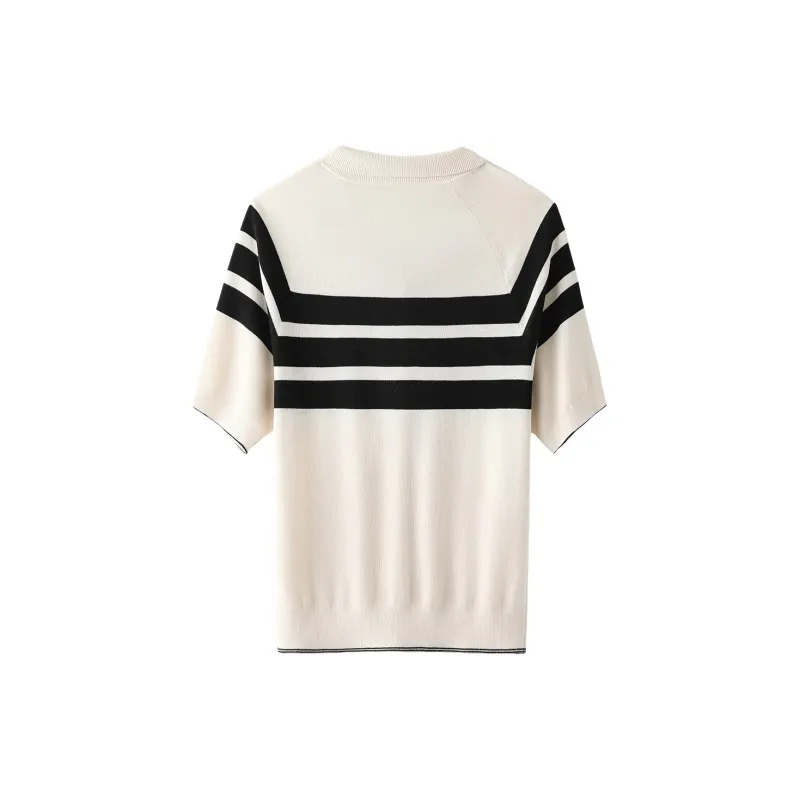 H YXIANG Knitwear Women's Ecru-1