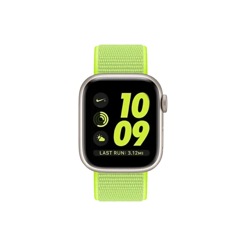 LeYu Apple Compatibility Watch Band Loopback Nylon Material-79