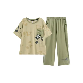 FENTENG Pajama Set Women's Mustard Yellow