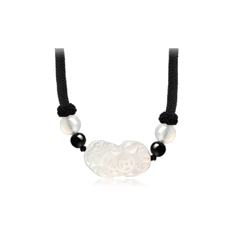 VANA Chalcedony Jade Necklaces Unisex-0