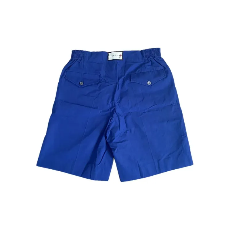 GUCCI Casual Shorts Men Blue-1