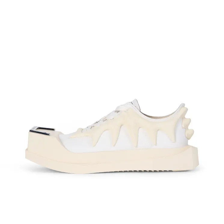 ANCIENT FOSSIL Low Top Trendy Board Shoes Unisex White-0