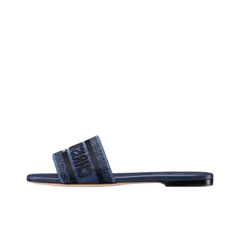 DIOR Dway Slip Resistant Slide Slippers Women's Blue