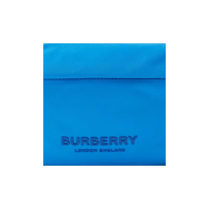 Burberry Polyamide With Leather Fanny Pack Regular Men's Bright Sky Blue-4