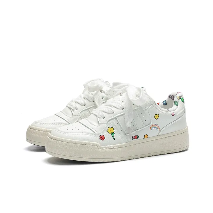 FOREVER 21 Anti-Slip Wear-Resistant Lightweight Breathable Height Increasing Low-Top Skateboard Shoes Unisex-35