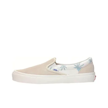 Vans Slip On Modernica Light Blue Repeat Palm Leaf