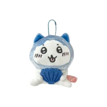 Chiikawa Area Limited Pearl Hachiware Dolls Plush Pendant Small Size Tall