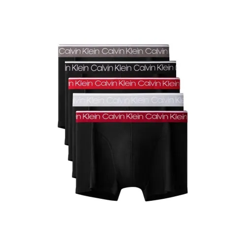 calvin Rot KLEIN Underpants Men's 5 Pack Space Black
