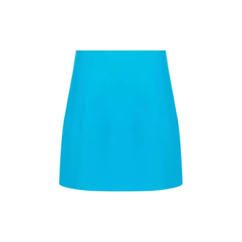 JIL SANDER Fine-ribbed Mini Skirt