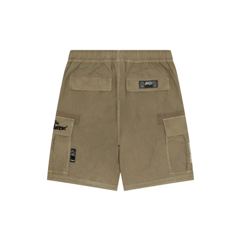 Aape By *A Bathing APE® Logo appliqué Cargo Shorts-1
