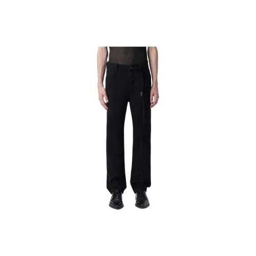 Ann Demeulemeester Jeans Men Black