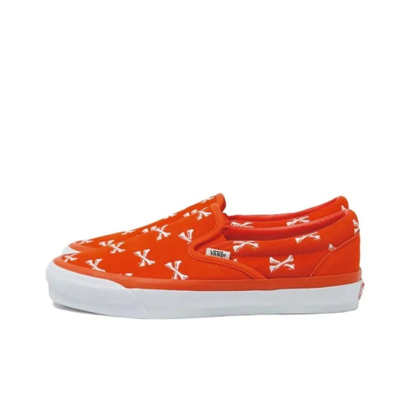 Slip On Wtaps X Og Classic Vans Lx 'Bones Orange'-4