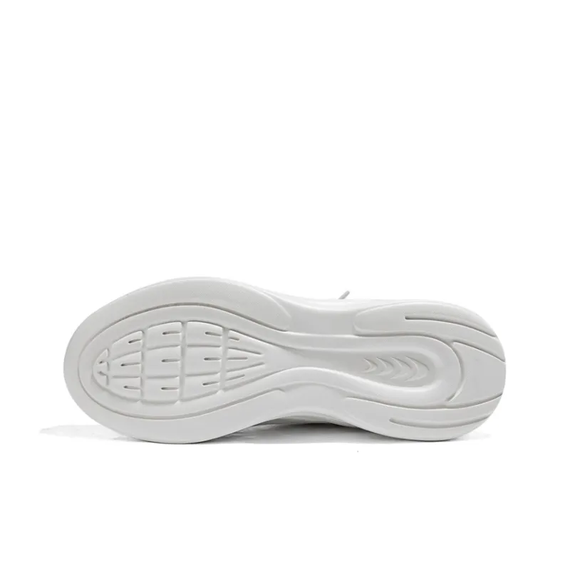 Warrior Breathable And Lightweight Low Top Casual Running Shoes Unisex White Gray-8