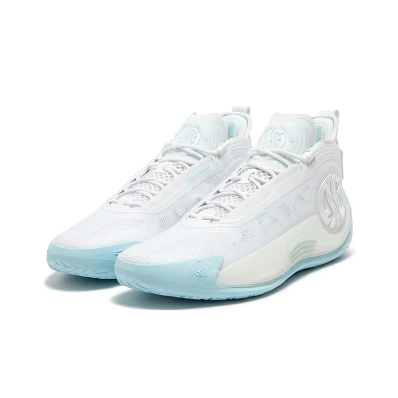 361° AG4 SOAR SE Basketball Shoes Men Mid Top Glacier Blue-2