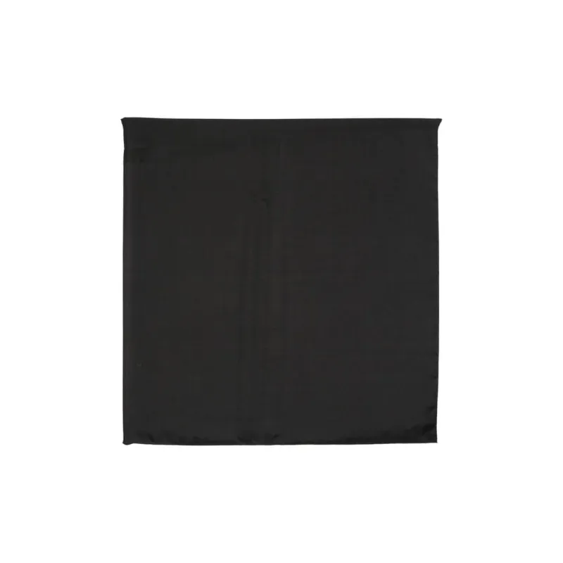 SAINT LAURENT Cassandre-logo Charmeuse Scarf-0
