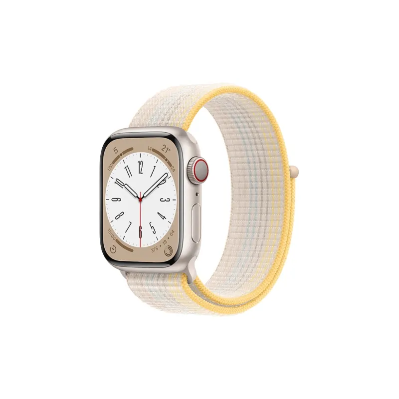 LeYu Apple Compatibility Watch Band Loopback Nylon Material-0