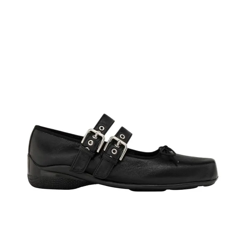 Open Yy Casual Single Shoes Women's Black-1