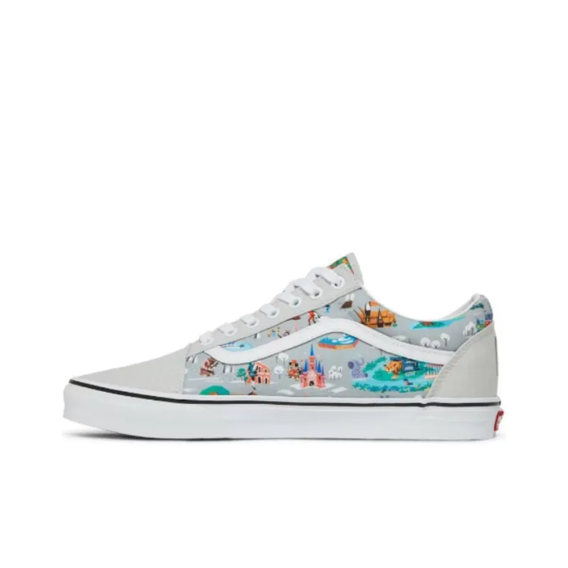 Vans Old Skool Walt Disney World 50th Anniversary Park Map-0