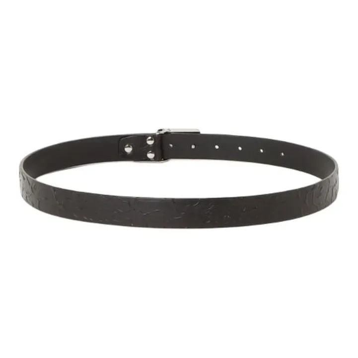 Bape Neon Camo Narrow Leather Belt-1