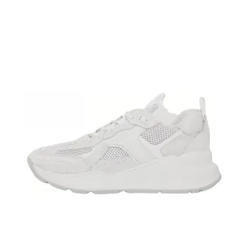Burberry Logo Low-Top Trainer White Women's