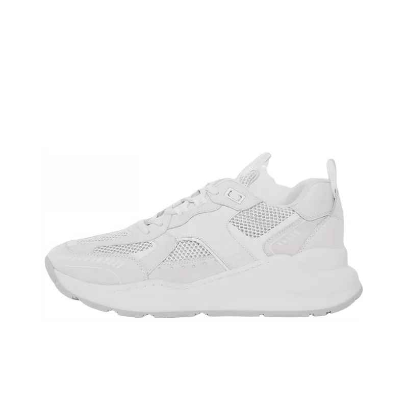 Burberry Logo Low-Top Trainer White Women's-0
