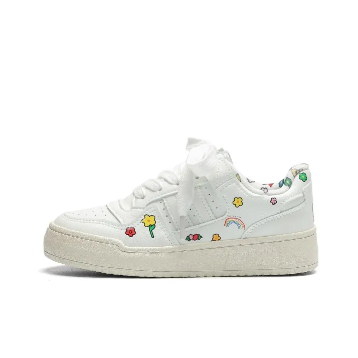 FOREVER 21 Anti-Slip Wear-Resistant Lightweight Breathable Height Increasing Low-Top Skateboard Shoes Unisex-36