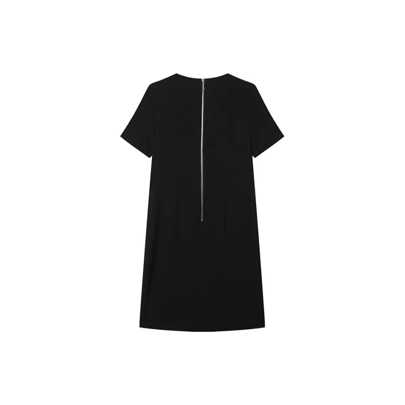 LOUISY AO Short Sleeved Dresses Women's Black-1