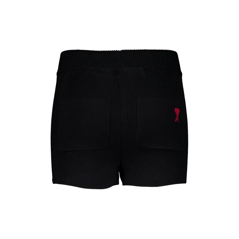 AMIPARIS Ami De Coeur Mini Shorts-1