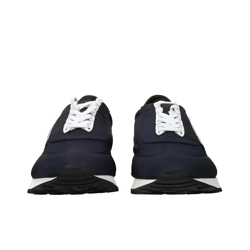 PRADA Low Top Casual Shoes Men's Blue-4