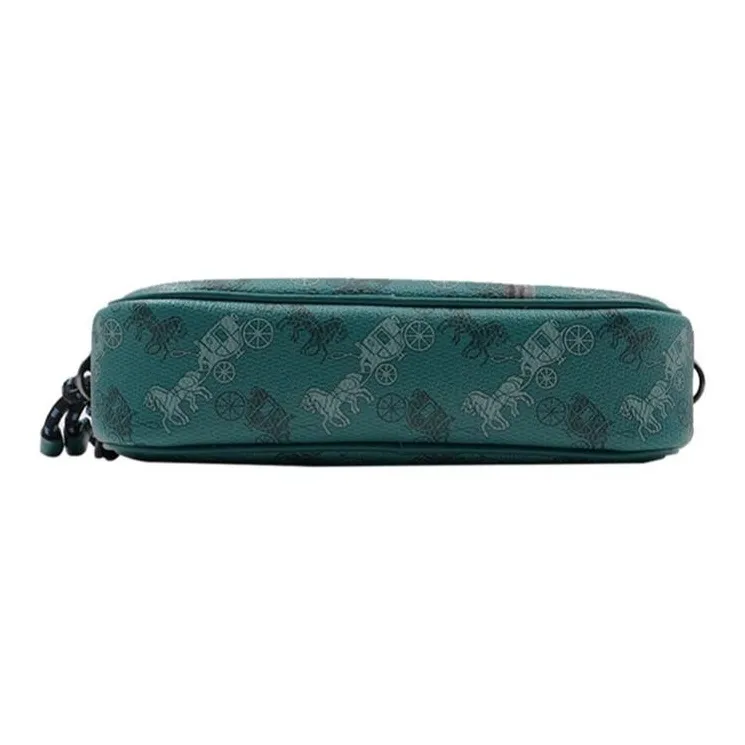 COACH PVC With Skin Camera Bag, Shoulder Bag, Crossbody Bag Women's Green-4