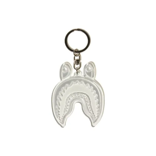 A BATHING APE Shark Reflective Keychain