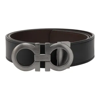Ferragamo Reversible Gancini Buckle Belt