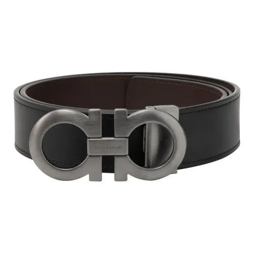 Ferragamo Reversible Gancini Buckle Belt