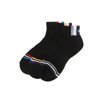 Champion Ankle Socks Unisex 3 Pack Black