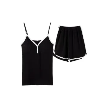 GOSO Pajama Set Women's Black Shades