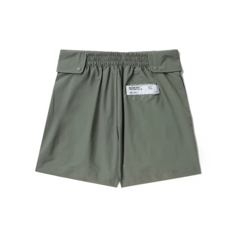 MUSIUM DIV Pleated Buckled Skorts-6