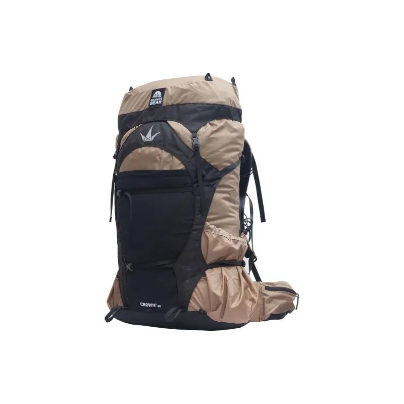 Granite Gear Nylon Outdoor Mountaineering Bag Backpack Regular Unisex Sand Dune & Black-0