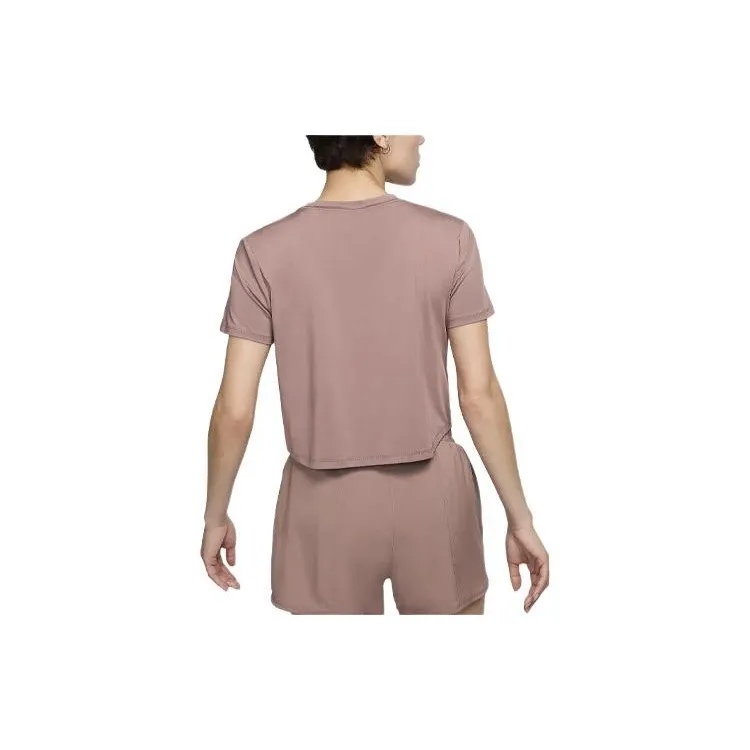 Nike One Classic Women's Dri-FIT Short-Sleeve Cropped Top-1