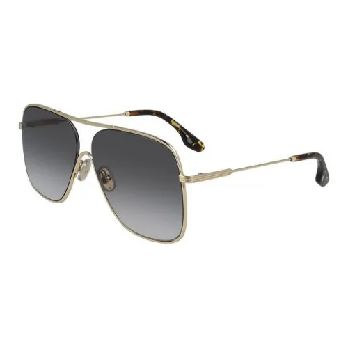 Victoria Beckham Aviator Sunglasses Women's Gold