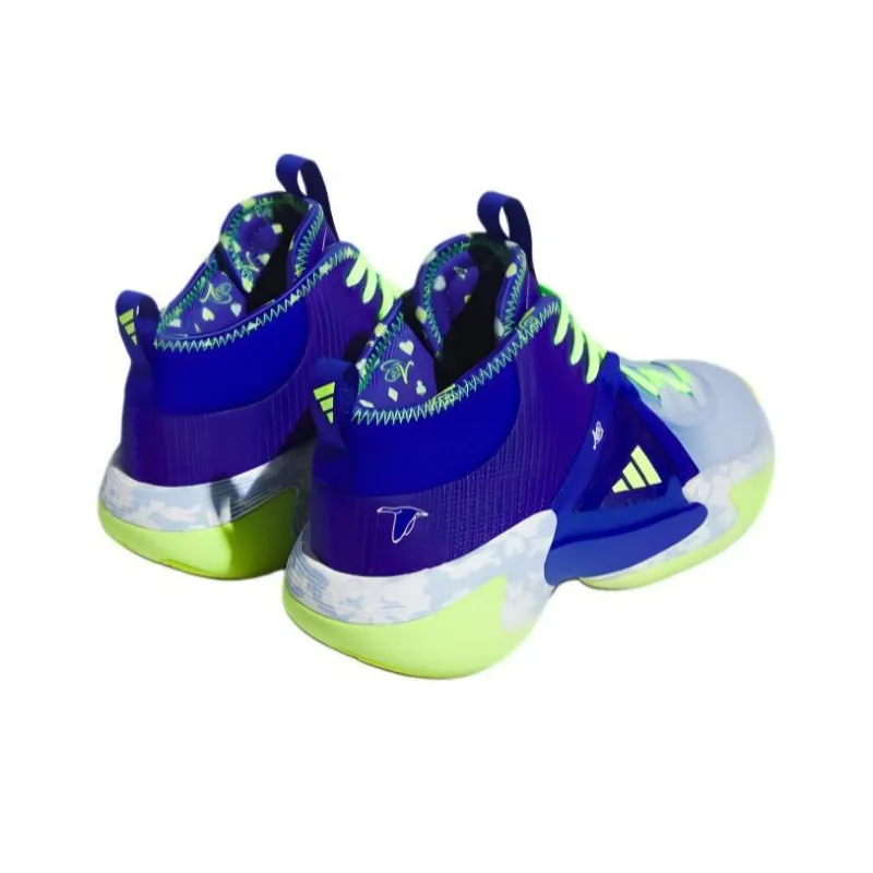 Adidas Exhibit Select Cp Mid Blue Dawn Core White Lucid Blue Women's-3
