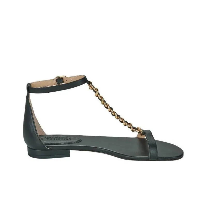 Polo Ralph Lauren One Strap Sandals Women's Black-1