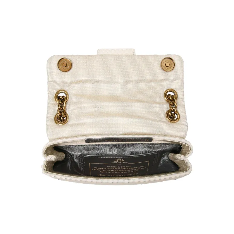 Kurt Geiger London Leather Shoulder Bag Crossbody Bag Mini Women's White-4
