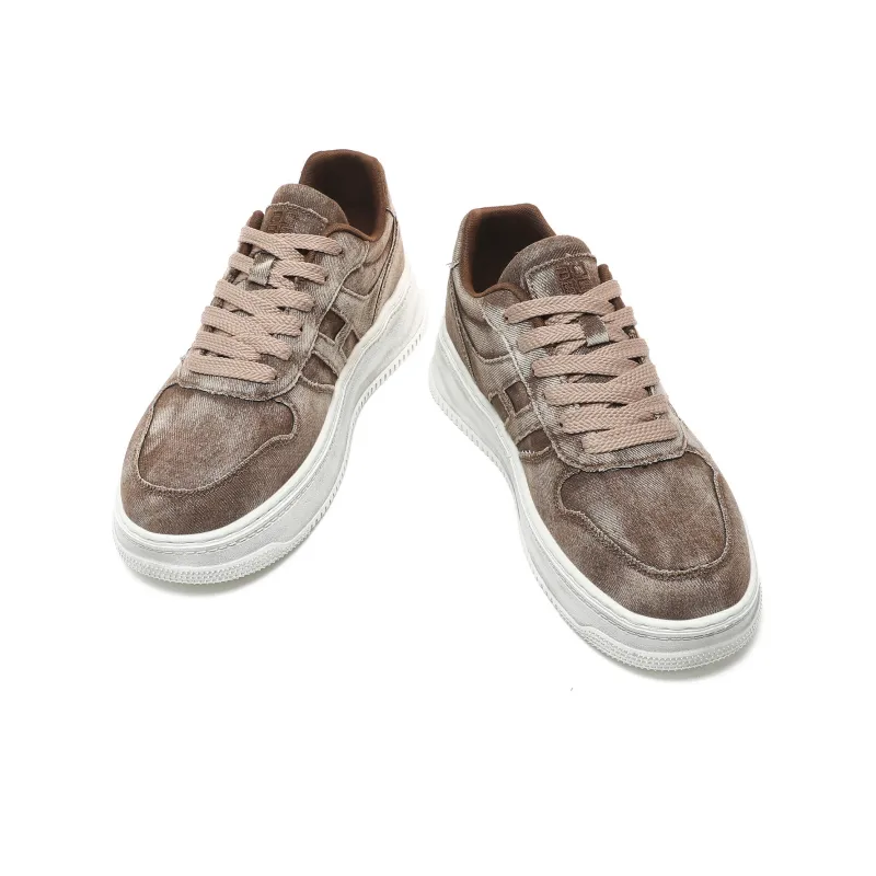 CEDAR HAN Canvas Shoes Unisex Low Top Blue-13